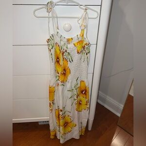 Floral Sundress with Yellow Flowers